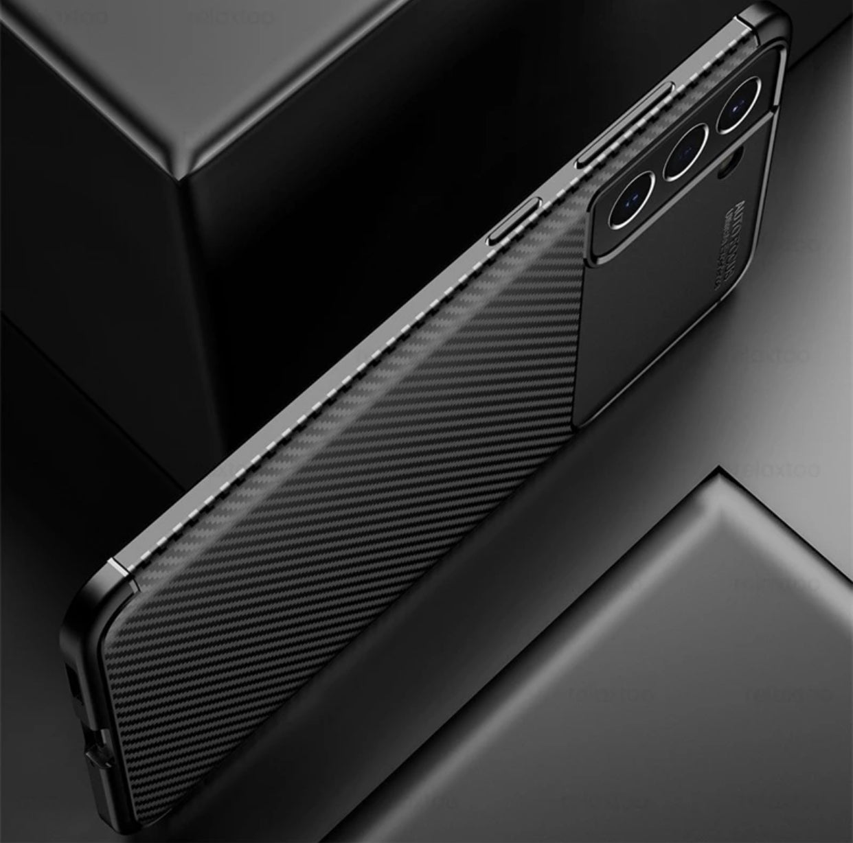 Premium Textured Carbon Fibre Slim Style Phone Case- for selected Samsung Galaxy models - Super Savings Technologies Co.,LTD Premium Textured Carbon Fibre Slim Style Phone Case- for selected Samsung Galaxy models - Super Savings Technologies Co.,LTD